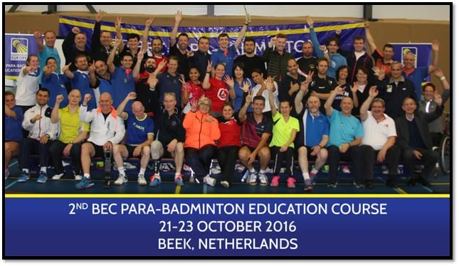 2BECPara BadmintonEducationCourse