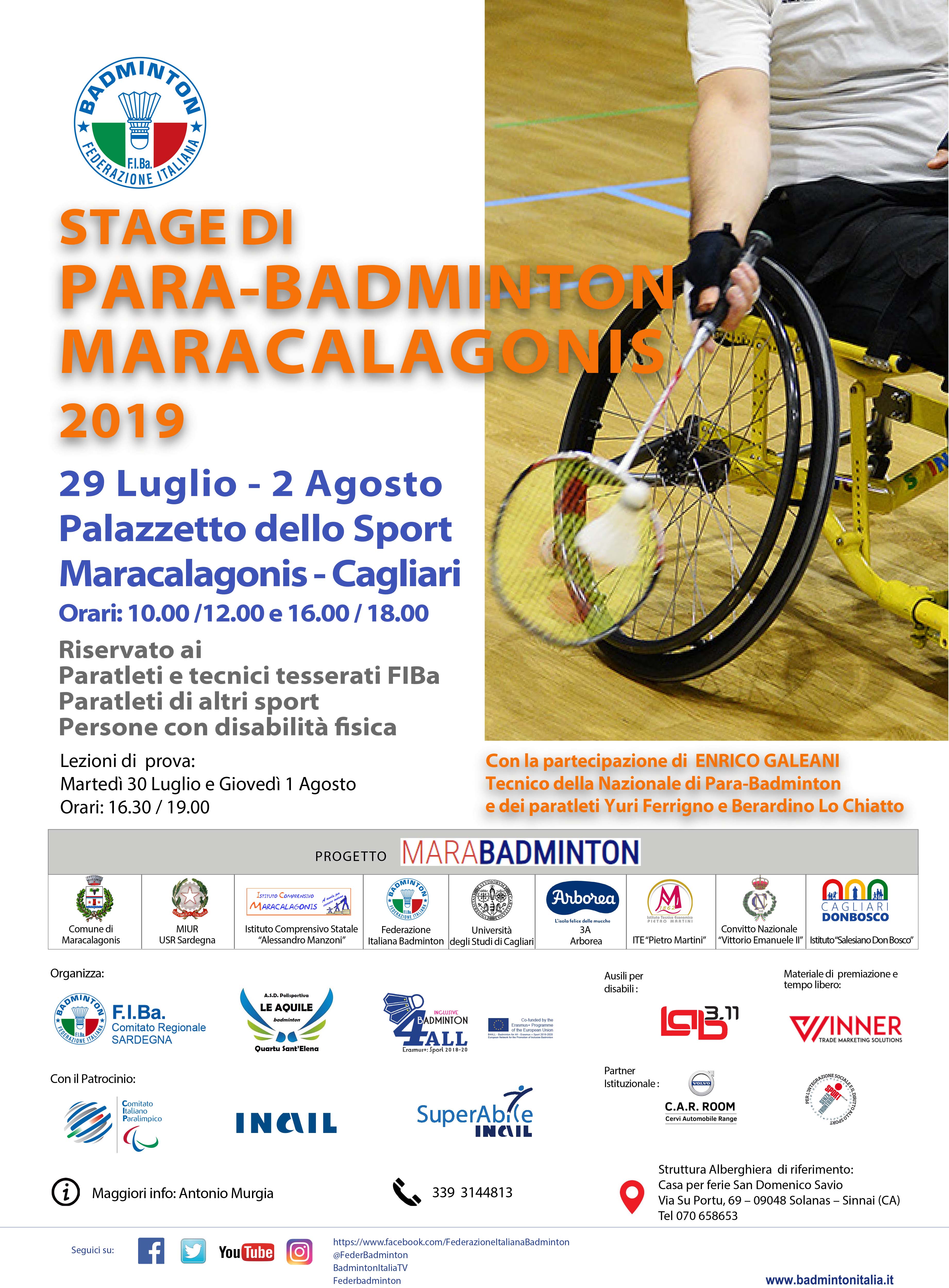 2019 LOCANDINA VOLANTINO STAGE PARABADMINTON MARACALAGONIS ok