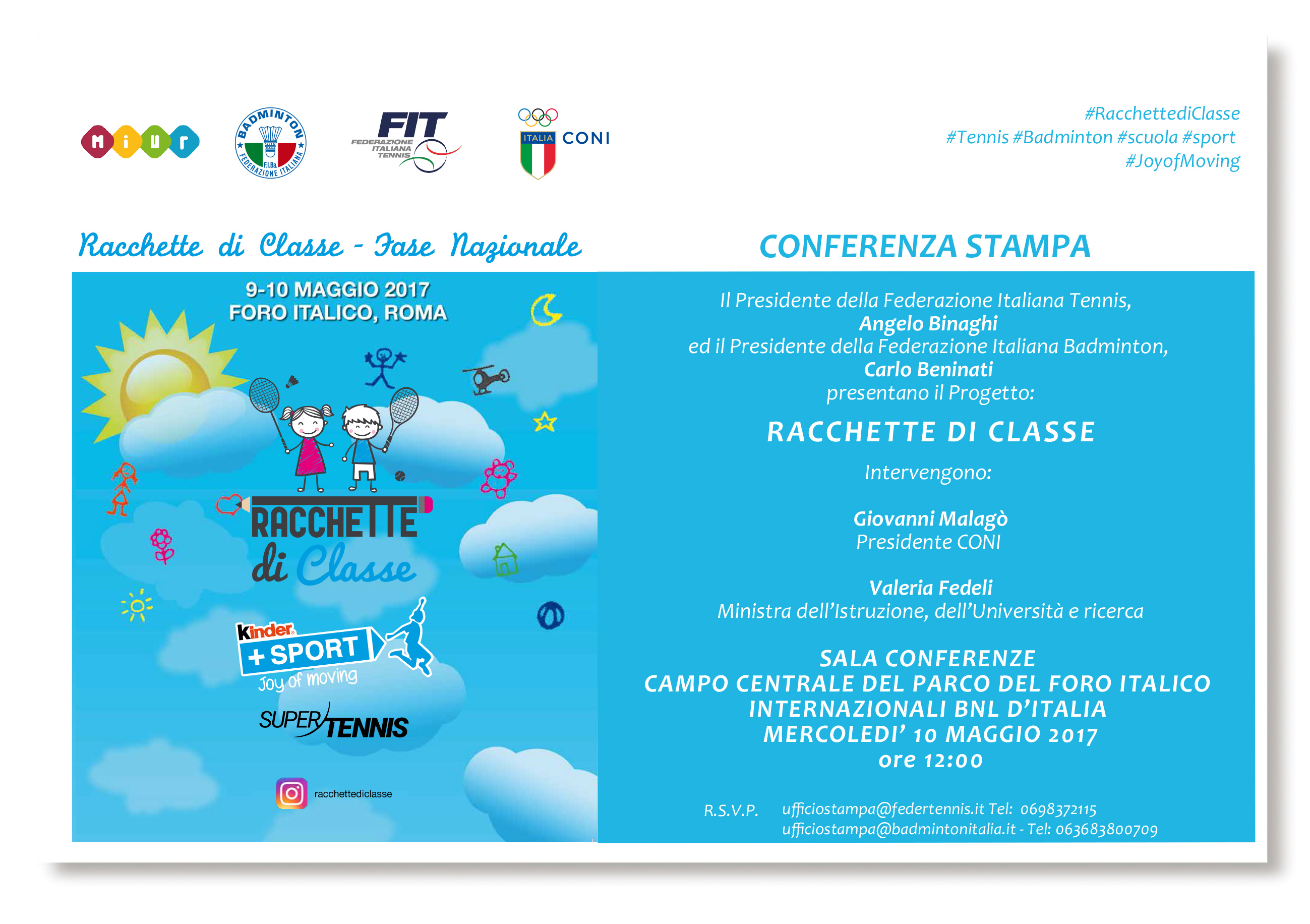 INVITO CONFERENZA STAMPA RdC2017