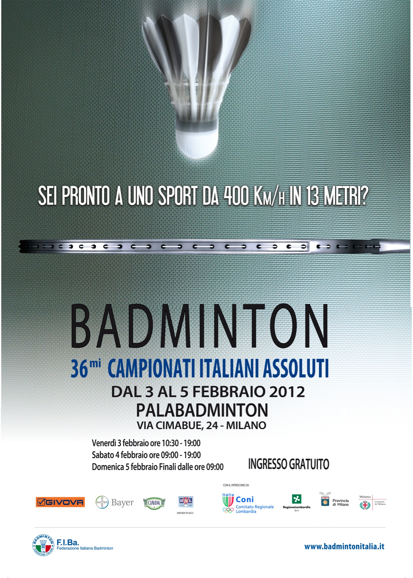 locandina a3 campionati assoluti 2012