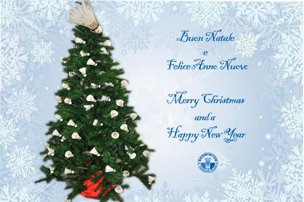 Auguri Buon Natale E Felice Anno.Fiba Federazione Italiana Badminton Auguri Di Buon Natale E Felice Anno Nuovo