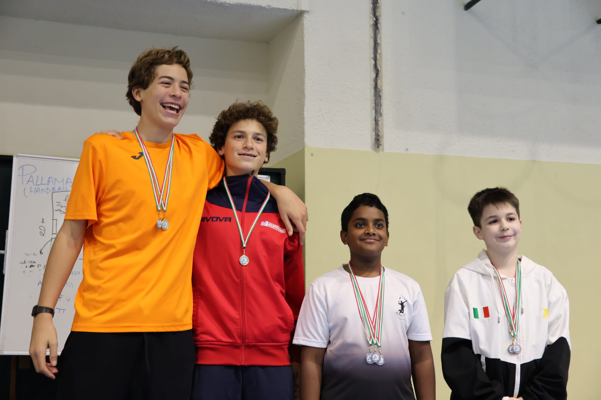 Campionati Provinciali Roma 2025 podio U17M