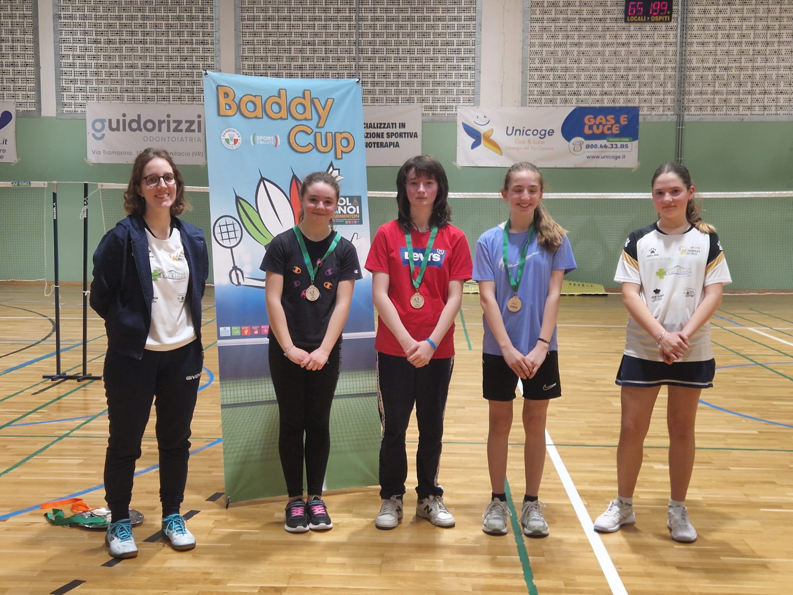 BADDY CUP premiazioni singolare femminile